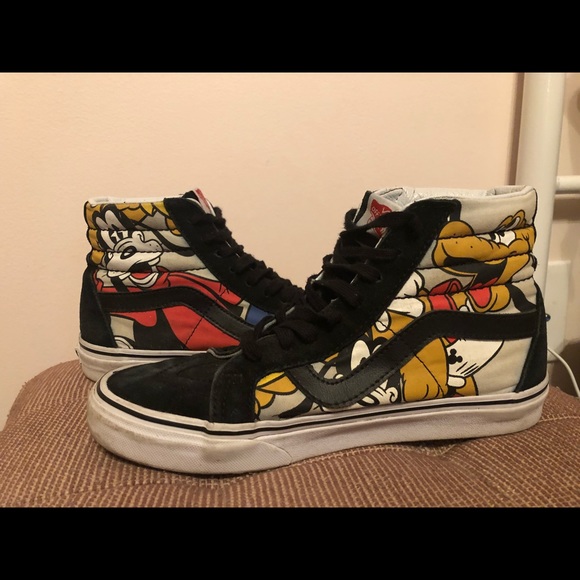 mickey mouse high tops